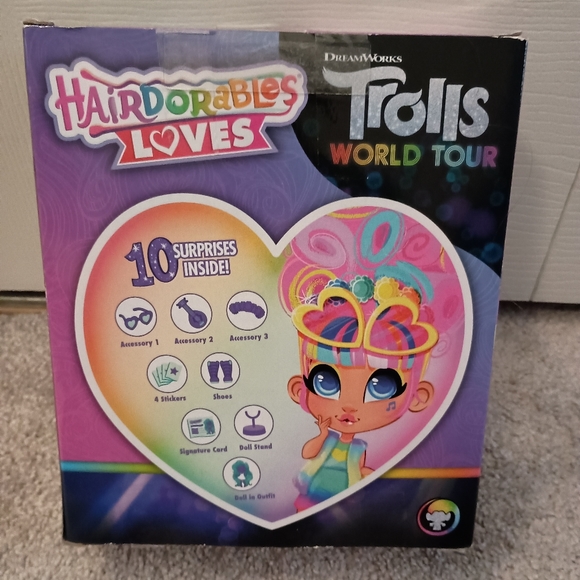NWT Hairdorables Loves - Limited Edition -Trolls World - Picture 2 of 7